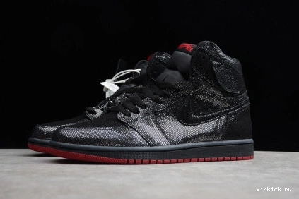 GYM AIR 1 HIGH RED OG BLACK JORDAN RETRO 1109